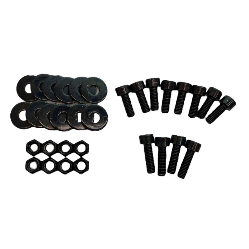 Evasive Motorsports: Sparco Seat Side Mount Hardware Kit - Black Zinc