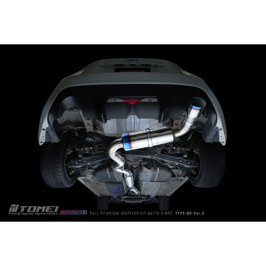 パーツ TOMEI POWERED Ti RACING TITANIUM MUFFLER Evasive Motorsports: Tomei Expreme Ti Full Titanium Muffler Kit