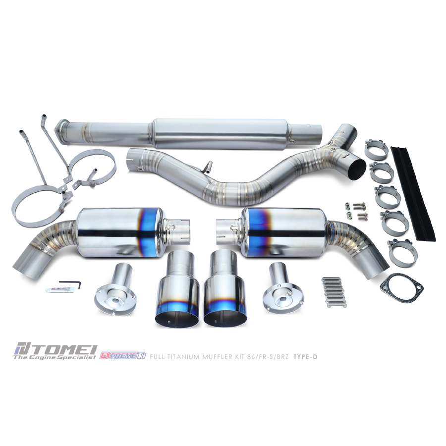 パーツ TOMEI POWERED Ti RACING TITANIUM MUFFLER TOMEI POWERED Ti RACING TITANIUM MUFFLER