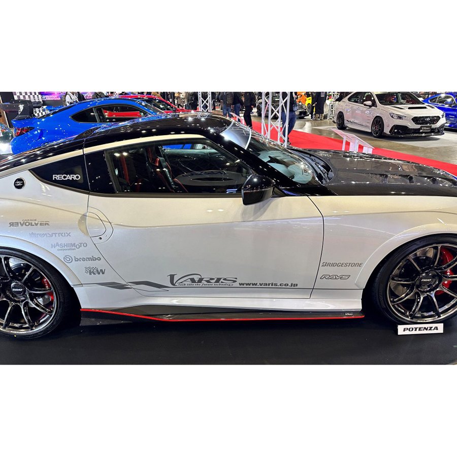 Evasive Motorsports Varis Arising1 Side Diffuser (Carbon+) Nissan