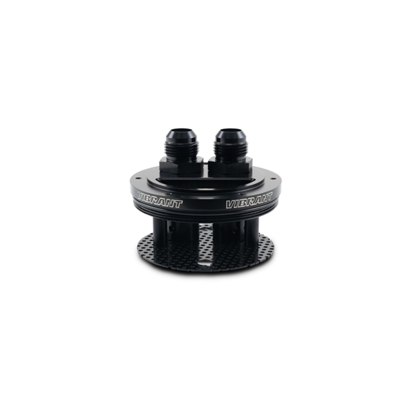 Vibrant Large 2.0L Catch Can Reservoir W/Dipstick - LLC