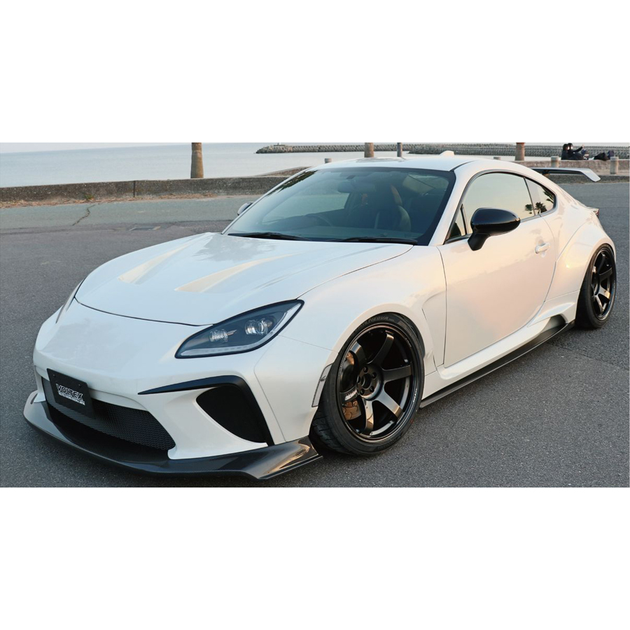 Evasive Motorsports Voltex Front Bumper (FRP / Wet Carbon) Subaru BRZ (ZD8) / Toyota GR86