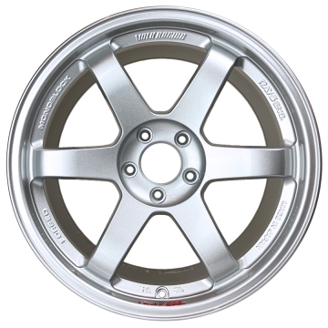 Volk Racing TE37SL Wheels (Set of Four) - 18x10.0 / Offset +40 / 5x114.3 (Diamond Silver)