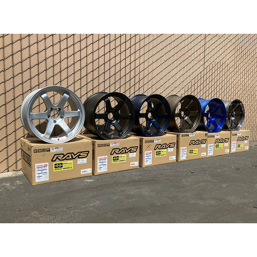 Evasive Motorsports: Volk Racing TE37SL Wheels (Set of Four