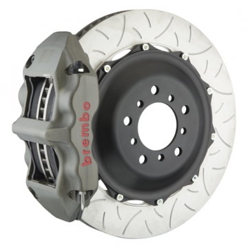 Brembo Pista Big Brake Kit (6 Piston Front / 355x35x53a / Type-3 Semi Float Rotor) - Subaru WRX STI (GR, GV) 08-14