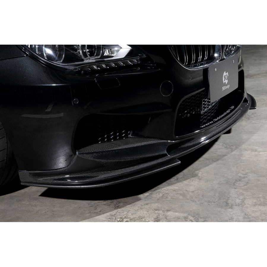 Auto Tuning Carbon Fiber Front Spoiler Bumper Lip for BMW M6 F06