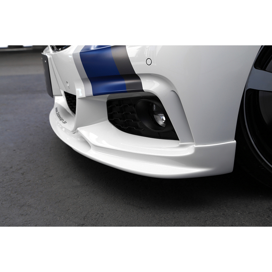 3DDesign Front lip spoiler  BMW 4 series F34 GT - Baan Velgen