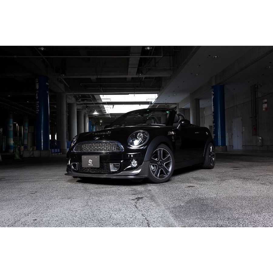 3D Design MINI R55/R56/R58/R59 メーターパネル STACK専用 Front Splitter V.3 Mini Cooper John Cooper Works R56 Black Maxton Design  R55 R57 R58 R59