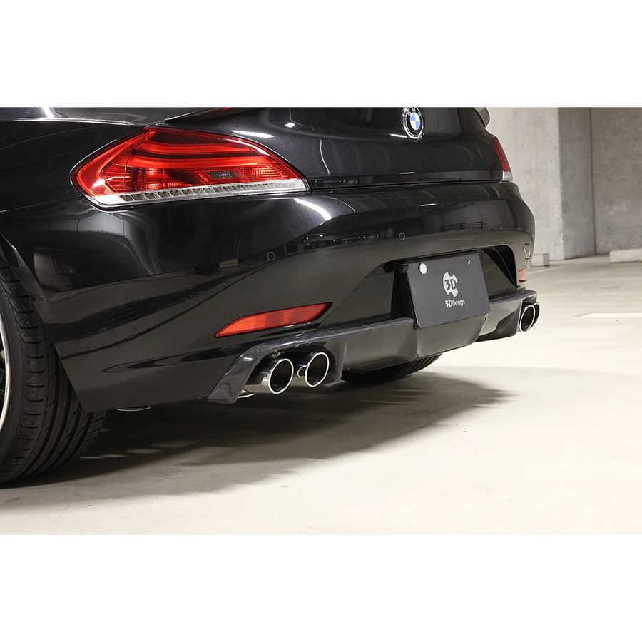 Evasive Motorsports 3D Design CFRP Rear Diffuser (Use with 4 Tip