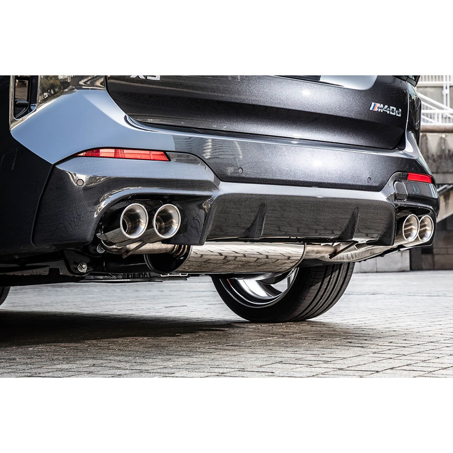 Evasive Motorsports 3D Design CFRP Rear Diffuser (Use with 4 Tip