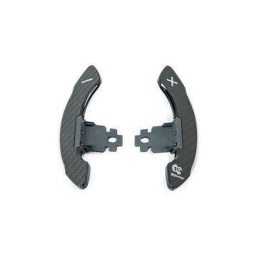 3D Design Dry Carbon AT Shift Paddle Set (Silver) - BMW FXX M Applications