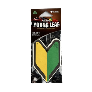 Tree Frog Young Leaf Air Freshener (Wakaba JDM New Driver) - New Car Scent
