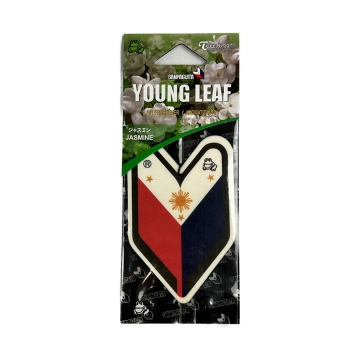 Tree Frog Young Leaf Air Freshener (Sampaguita) - Fresh Jasmine Scent