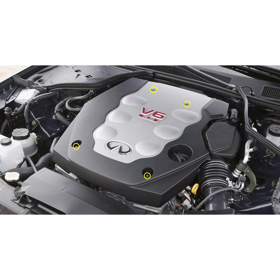 Evasive Motorsports: Dress Up Bolts Titanium Engine Cover Kit 