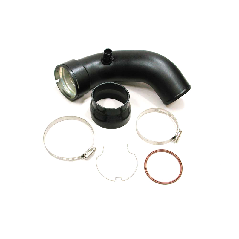 Torque Solution 2020+ Toyota GR Supra /  BMW G20 M340i/xDrive Intake Pipe - Black main image 1