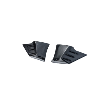 Street Hunter Designs Carbon Fiber Rear Bumper Caps - Toyota GR86 (ZN8) / Subaru BRZ (ZD8) 2022+