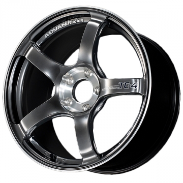 Advan TC-4 Special Edition Wheel - 18x7.5 / Offset +48 / 5x114.3 (Racing Hyper Black & Diamond Cut)