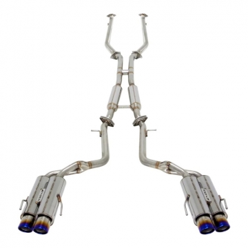 A'PEX-i N1-X Evolution Extreme Catback Exhaust (Resonated / Titanium Tip) - Lexus GS-F 2016+