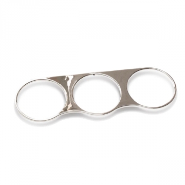 ATI Triple Gauge Face Plates (Chrome) - Subaru WRX / STI 02-07