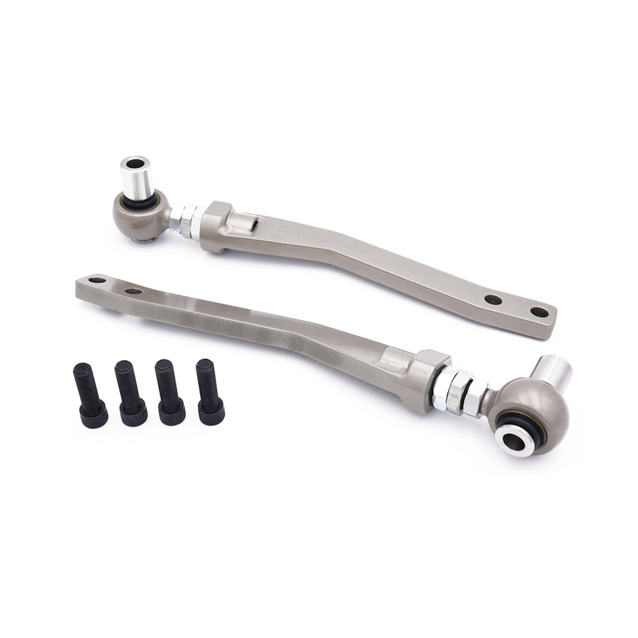 SPL Parts Titanium Series Front Tension Rods with Offset Spacers - 1995-1998 Nissan 240SX (S14)