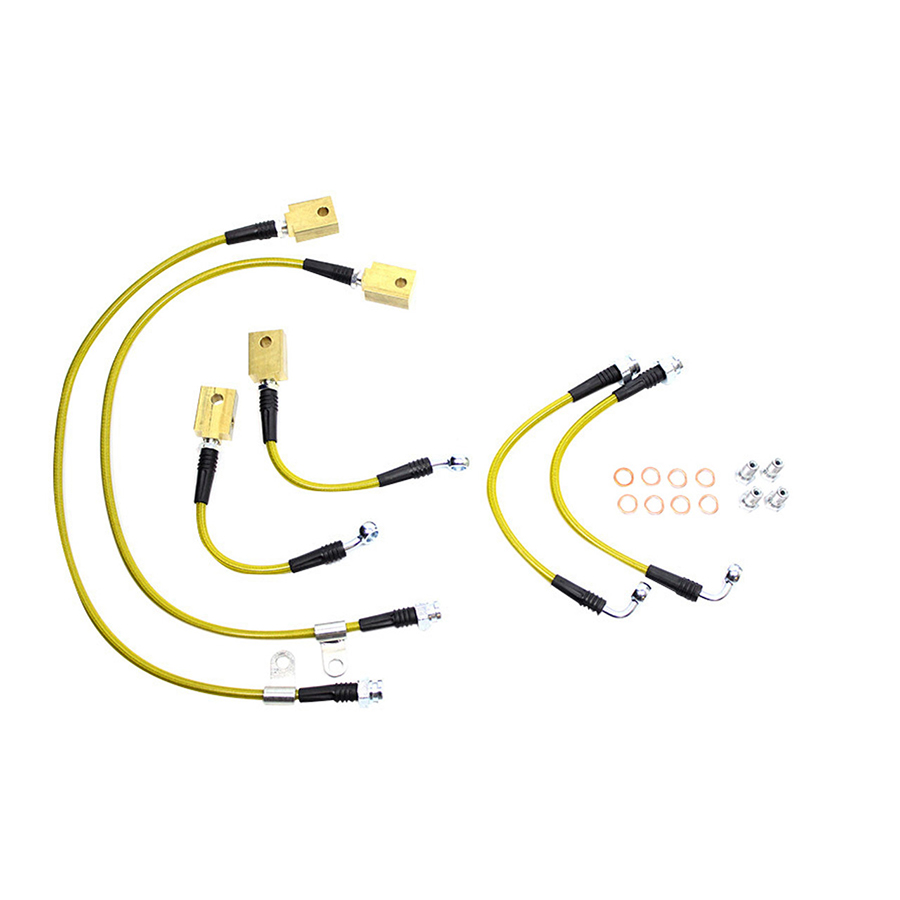 Technafit Teflon Coated Stainless Steel Brake Lines For Sport Akebono Brembo Or Standard Calipers Nissan 350z 370z Infiniti G35 G37 Q40 Q60 Nis 1335scz P 3142