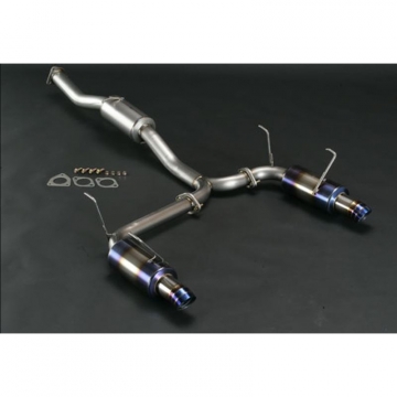 J's Racing FX-PRO Full Titanium Dual Exhaust 60RS - Honda S2000 00-09