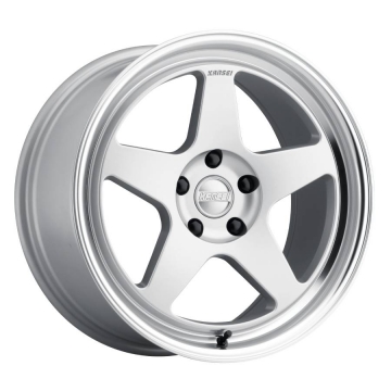 Kansei KNP Wheel - 17x9.0 / Offset +22 / 5x114.3 / Bore 73.1mm (Hyper Silver with Bright Machined Lip)