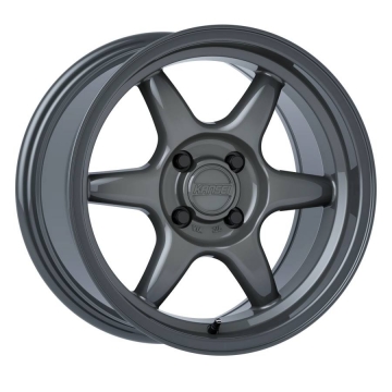 Kansei Tandem 15" Wheel - 15x7.0 / Offset +25 / 4x100 / Bore 73.1mm (Gloss Gunmetal)