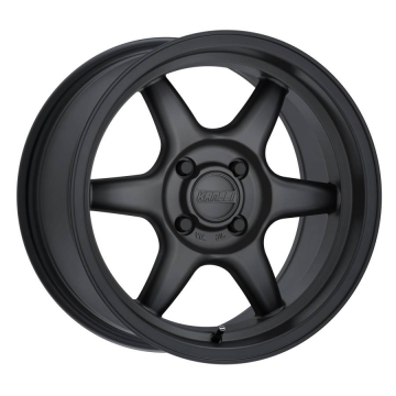 Kansei Tandem 15" Wheel - 15x8.0 / Offset 0 / 4x100 / Bore 73.1mm (Satin Black)