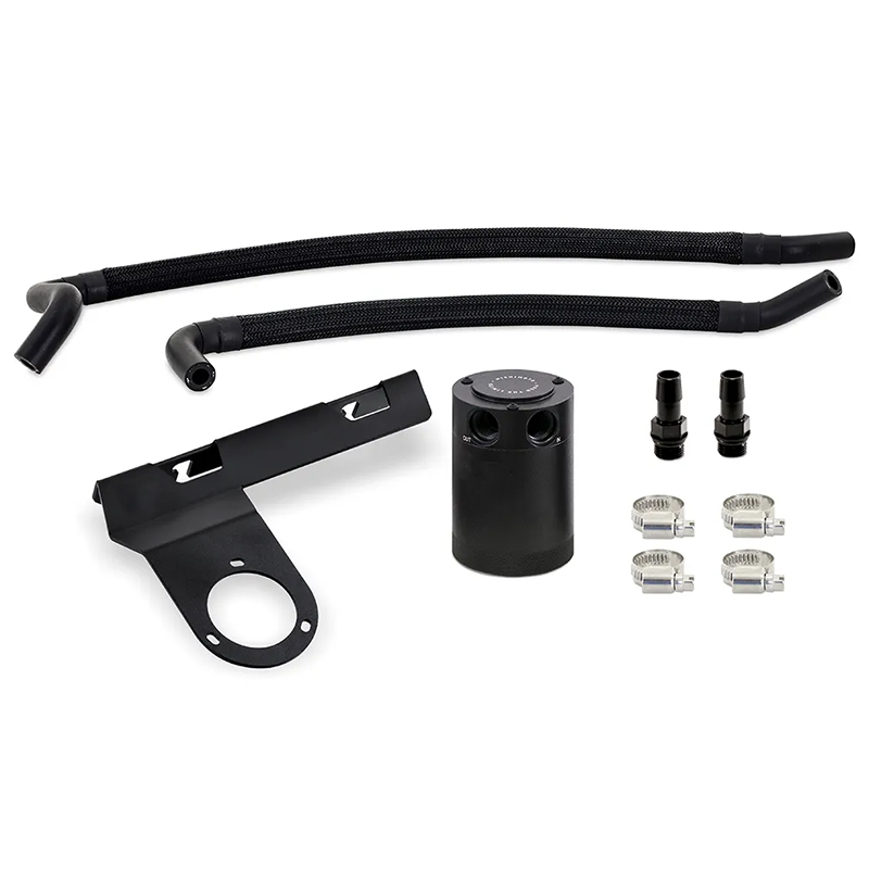 Evasive Motorsports: Mishimoto Baffled Oil Catch Can (Black / PCV