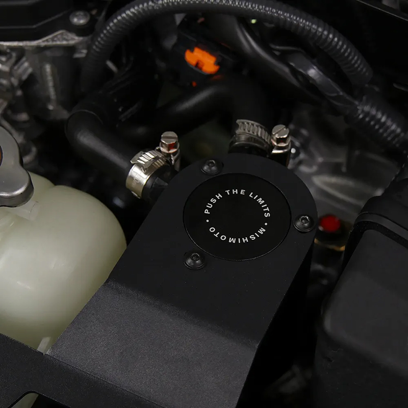 Evasive Motorsports: Mishimoto Baffled Oil Catch Can (Black / PCV