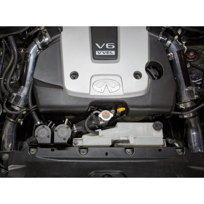 Evasive Motorsports: Mishimoto Baffled Oil Catch Can System (Black