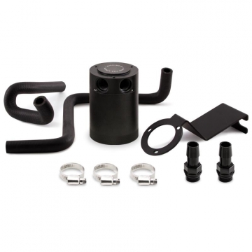 Mishimoto Baffled Oil Catch Can (Black / PVC Side) - Scion FR-S / Toyota 86 / Subaru BRZ 13-20
