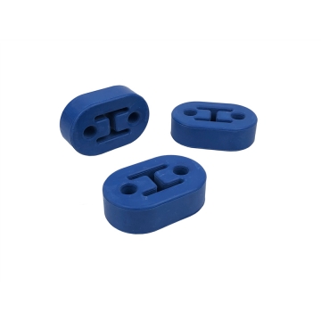 Phase 2 Motortrend Muffler Hanger Bushing Kit - Set of 3 Pieces