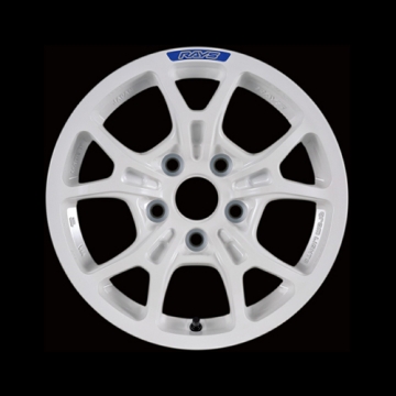 Gram Lights 57FXZ Rally Wheel - 15x7.0 / Offset +35 / 5x100 (White)