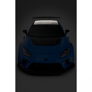 Varis Arising 1 / 2 / Wide Body Roof (Carbon+ / No Clear Coat) - Subaru BRZ / Toyota GR86 2022+