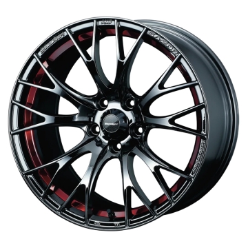 WedsSport SA-20R Wheel (Face F) - 18x7.5 / Offset +45 / 5x100 (Red Light Chrome)