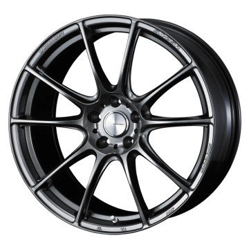 WedsSport SA-25R Wheel - 15x5.0 / Offset +45 / 4x100 (Platinum Silver Black)