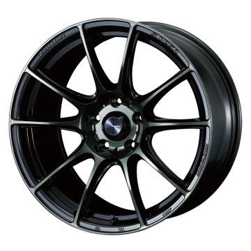 WedsSport SA-25R Wheel - 15x5.0 / Offset +45 / 4x100 (Weds Black Clear)