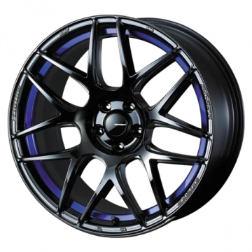 WedsSport SA-27R Wheel (Face FR) - 17x7.5 / Offset +48 / 5x100 (Blue Light Chrome II)