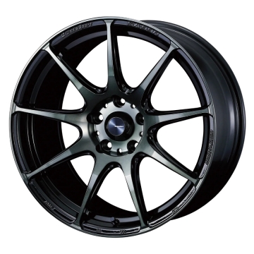 WedsSport SA-99R Wheel - 15x5.0 / Offset +45 / 4x100 (Face F / Weds Black Clear)