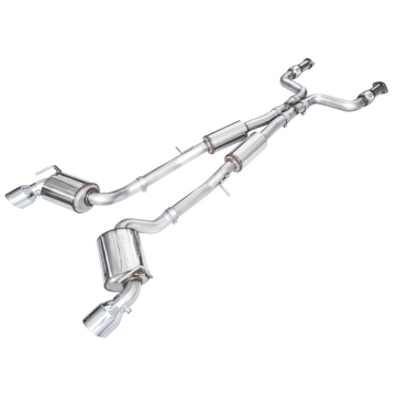 AWE Touring Edition Exhaust (Chrome Silver Tips) - Nissan 400Z RZ34 2023+