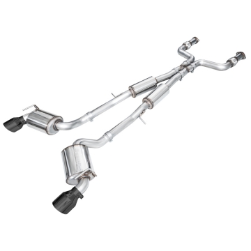 AWE Touring Edition Exhaust (Diamond Black Tips) - Nissan 400Z RZ34 2023+