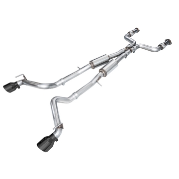 AWE Track Edition Exhaust (Diamond Black Tips) - Nissan 400Z RZ34 2023+