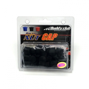 Buddy Club Lug Nut End Cap (Set of 20) - Black