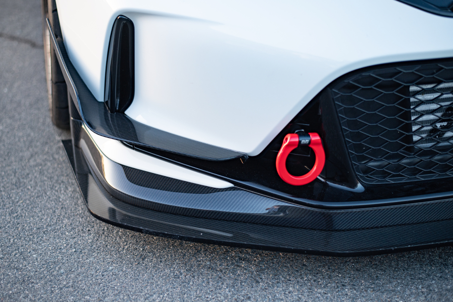 Evasive Motorsports: EVS Tuning Front Tow Hook (Red) - Honda Civic