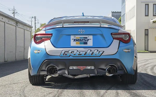 Mr.BEANTrust GR86 BRZ パワーエクストリーム3 Evasive Motorsports: Greddy Power Extreme 3 Exhaust - Scion