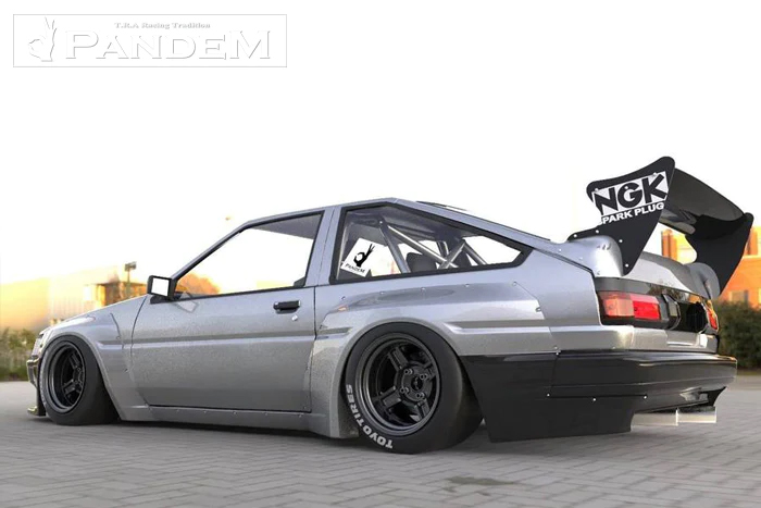 Evasive Motorsports: Pandem GT Wing - Toyota Corolla AE86