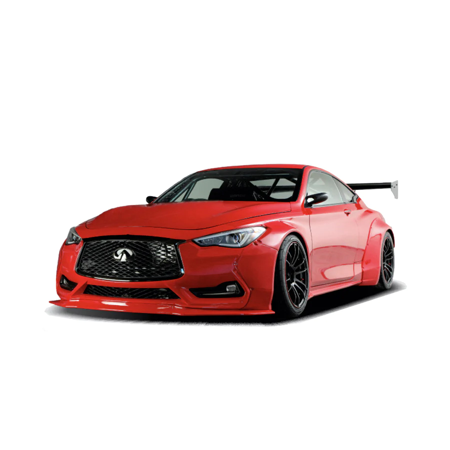 SHIBATAインフィニティ Q60 Shibata Infiniti Q60 D1GP 1-10 RC Drift Body [SHIBATA
