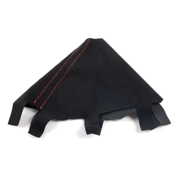 Hybrid Racing Shift Boot (Black Alcantara / Red Stitch) - Honda Civic MT Sport / Civic Si / Civic Type R FL5 2022+